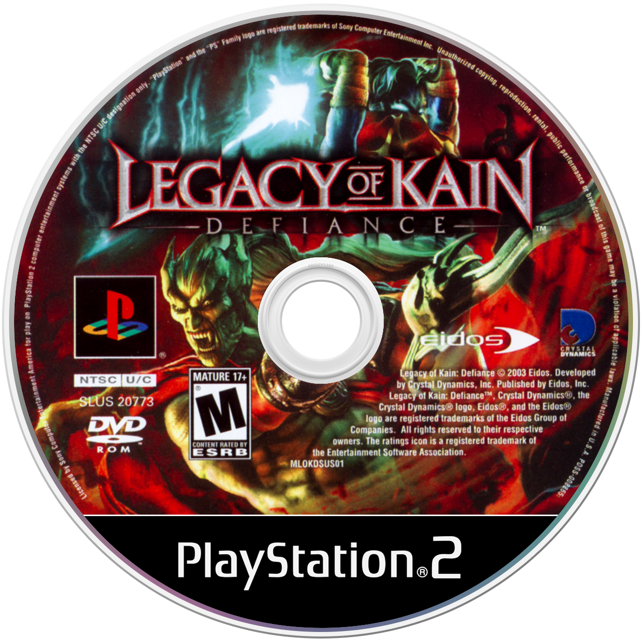 Legacy of Kain Defiance media 5 for Playstation 2